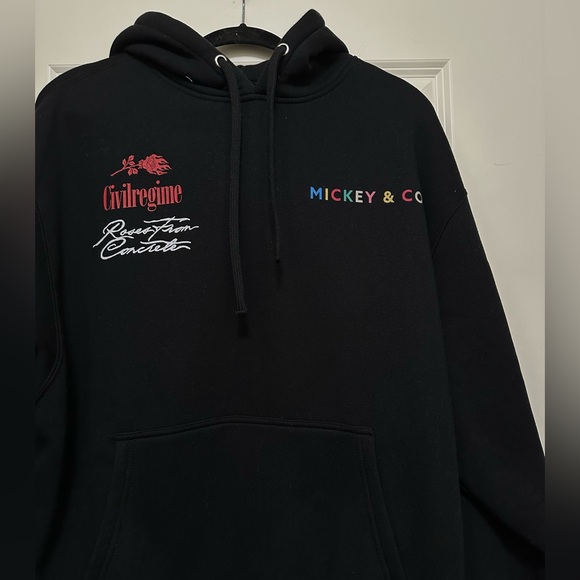 Civil Regime x Disney Mickey Mouse & Friends Black Graphic Hoodie - Picture 3 of 3